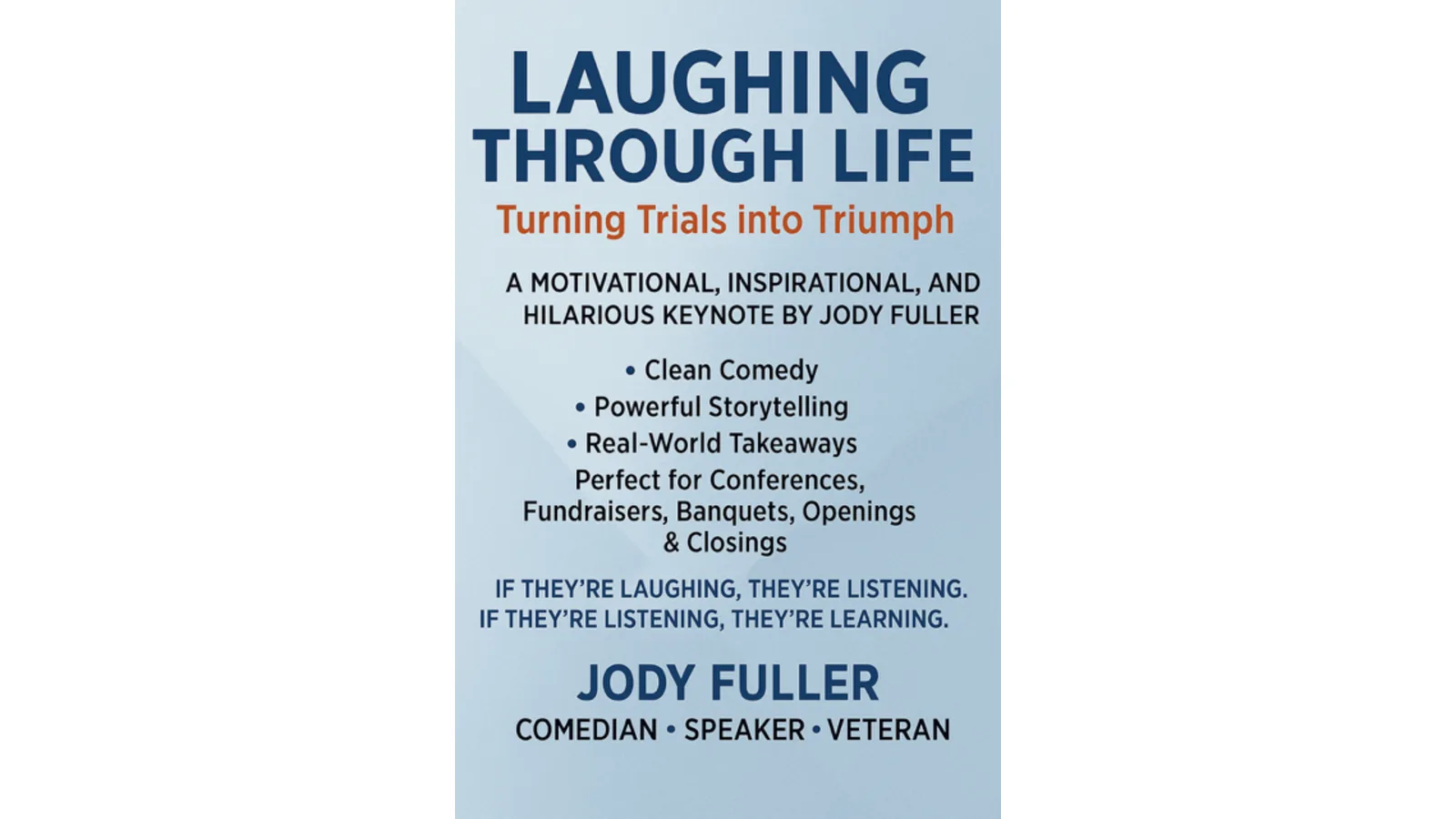 Laughing Through Life: Turning Trials into Triumph