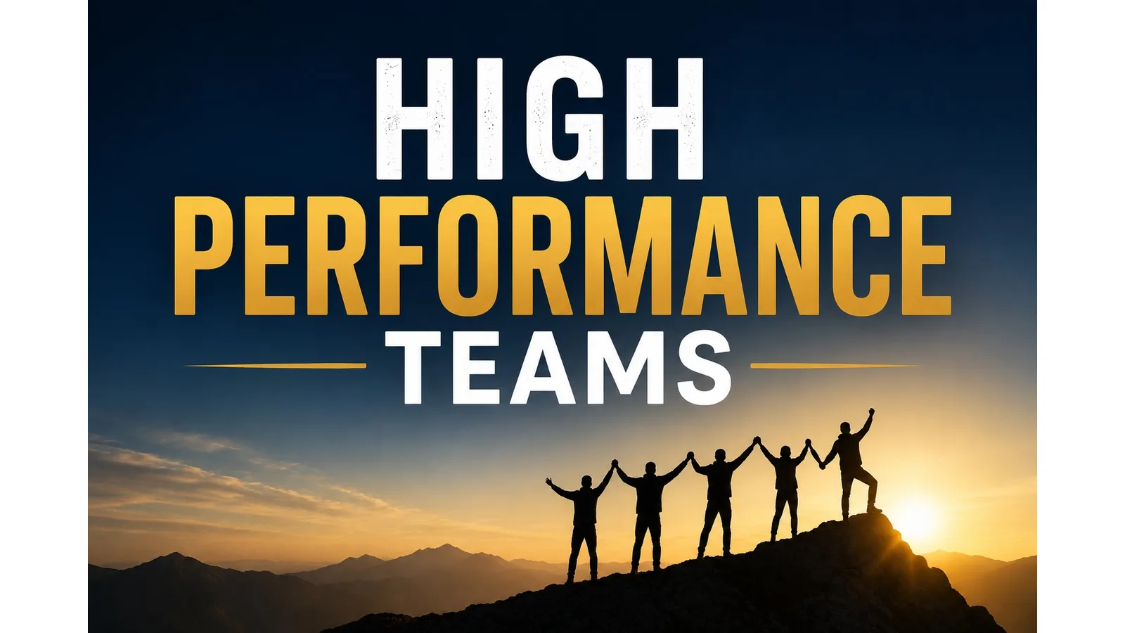 Winning with High Performance Teams